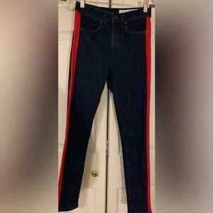 Rag and Bone Women's Jeans with Red Stripe